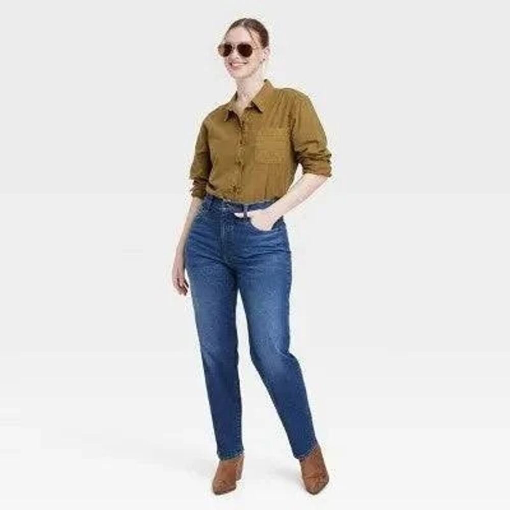 UNIVERSAL THREADS NWT $32 High Rise 90's Slim Leg Comfort Stretch Size 17 - Picture 4 of 13